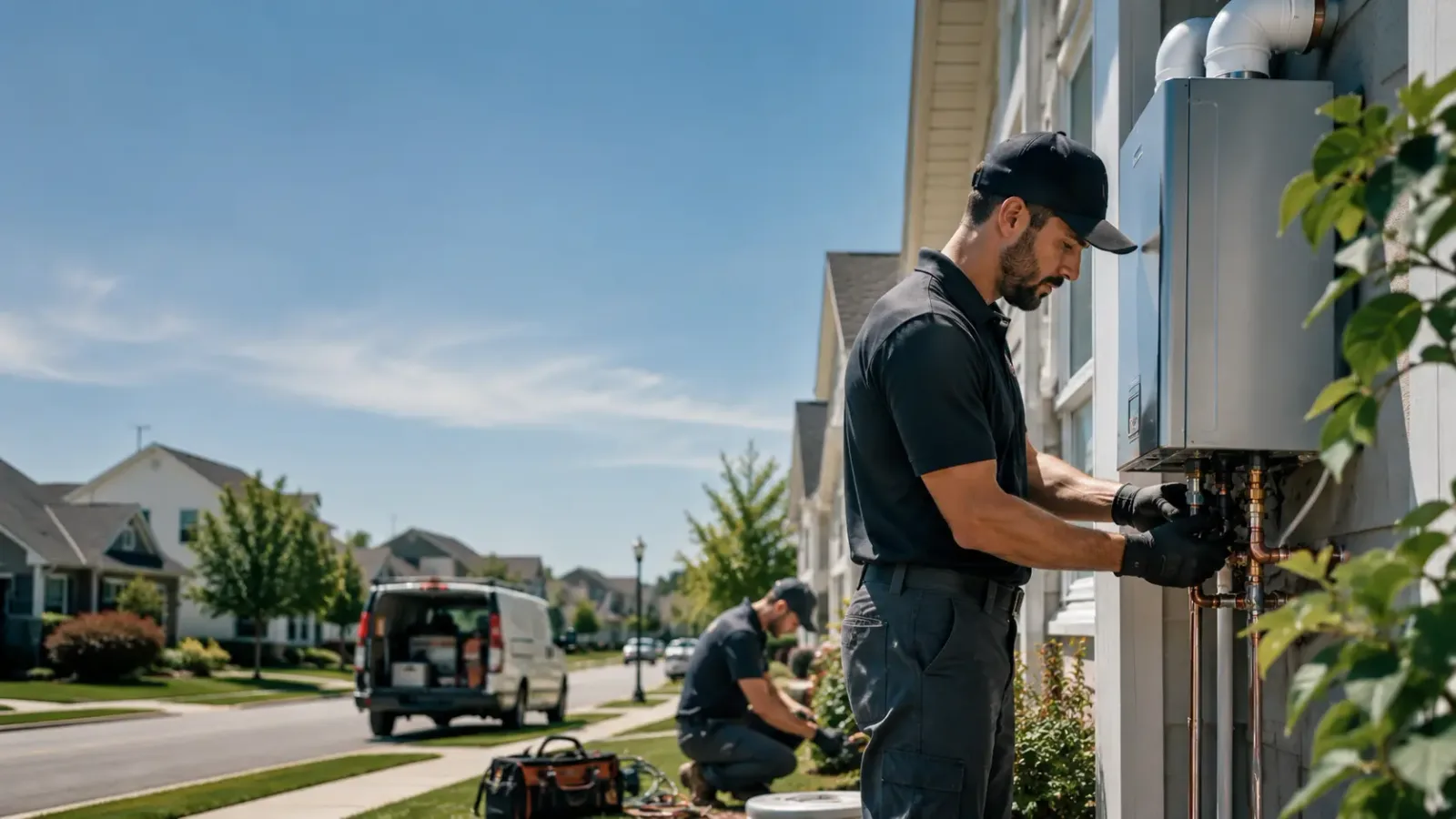 Tankless Water Heater Installation in Farrell, PA